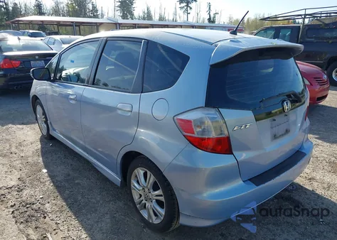 2009 Honda Fit Sport из США, поврежденный, VIN JHMGE88469S034174